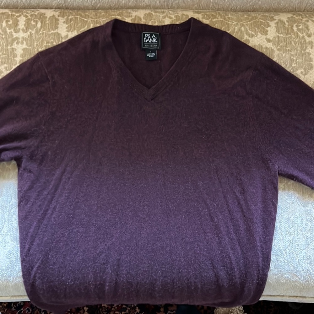 Jos. A Bank V-Neck Sweater